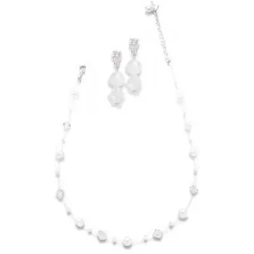 Bella Colored Pearl Jewelry Set