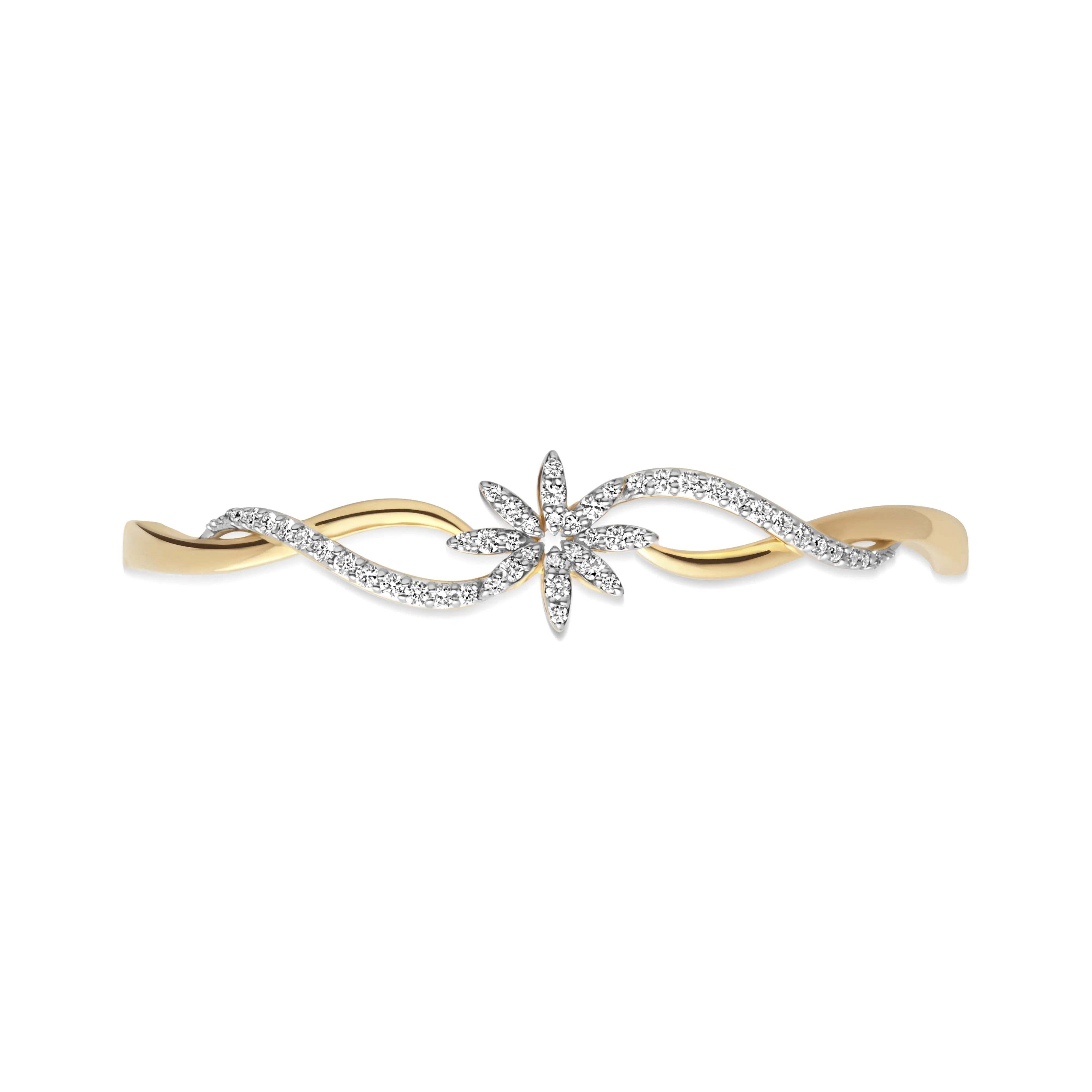 Blossom Diamond Bangle