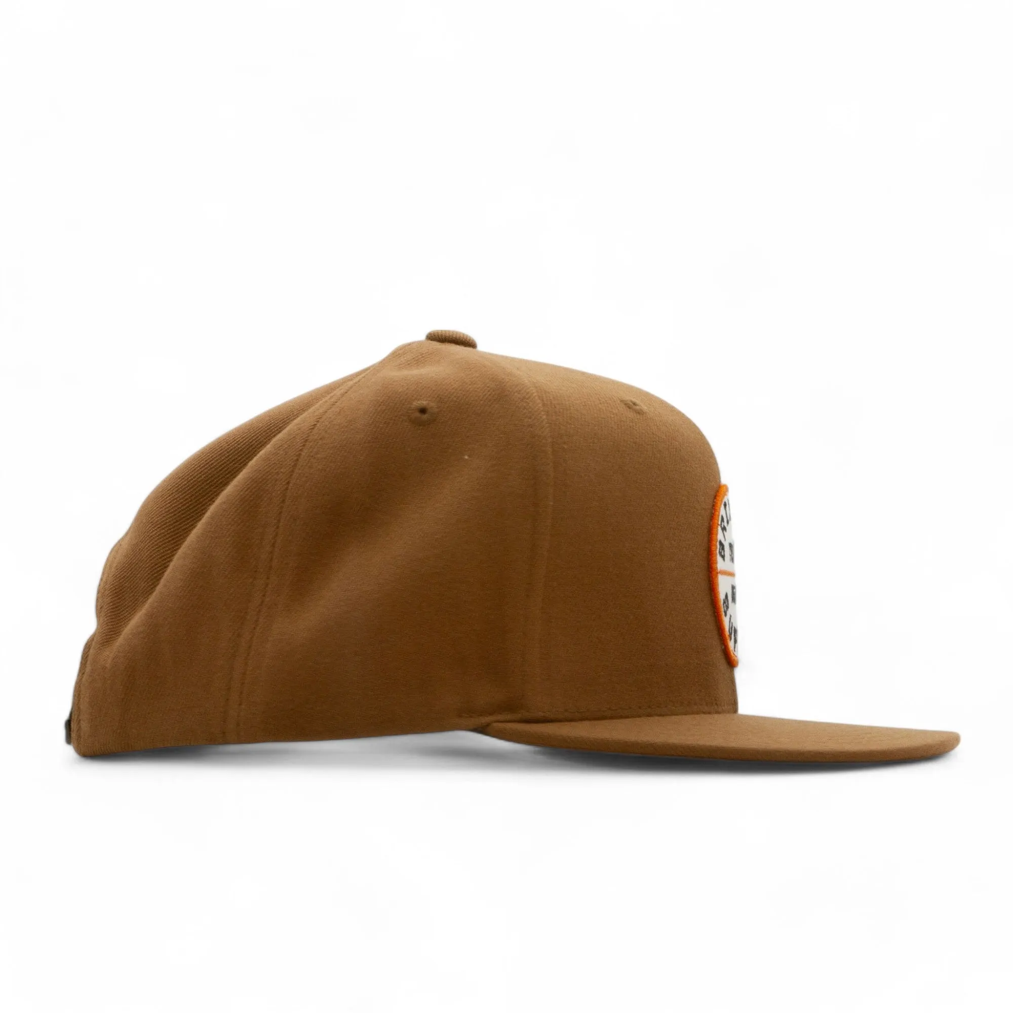 Brixton Oath III Snapback Cap - Pinecone Brown