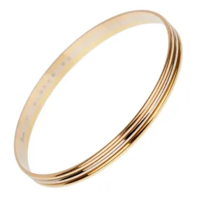 Cartier Trinity Slip On Gold Bangle Bracelet