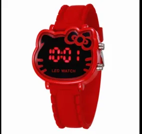 Choice of Kitty Digital Watch