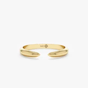 Claw Ring in Solid Gold, Marina