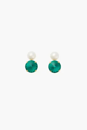 Emerald Demi Earring