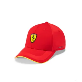 Ferrari Baseball Cap, Tech, Adult, Red, 2021