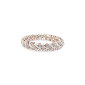 Flexible Diamond Bangle Bracelet