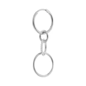 Hula Hoop Crystal SLV