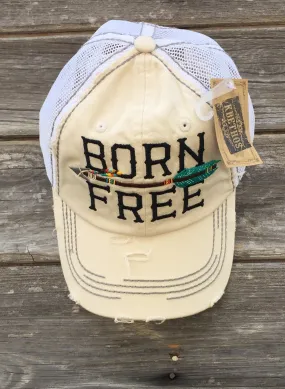 Ivory Born Free Baseball Mesh Cap