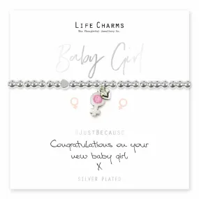 Life Charms Baby Girl Bracelet