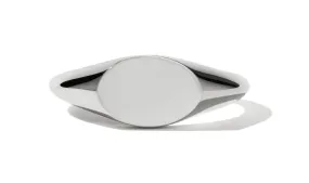 Meadowlark Mini Melrose Signet Ring - Sterling Silver