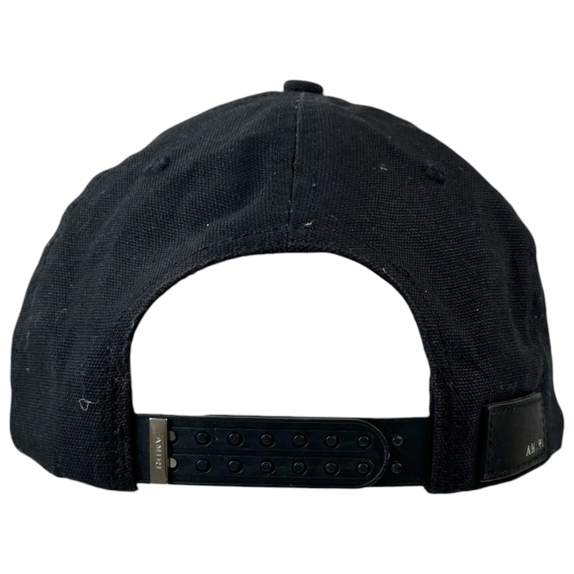 Men's Embroidered Logo Cap Black