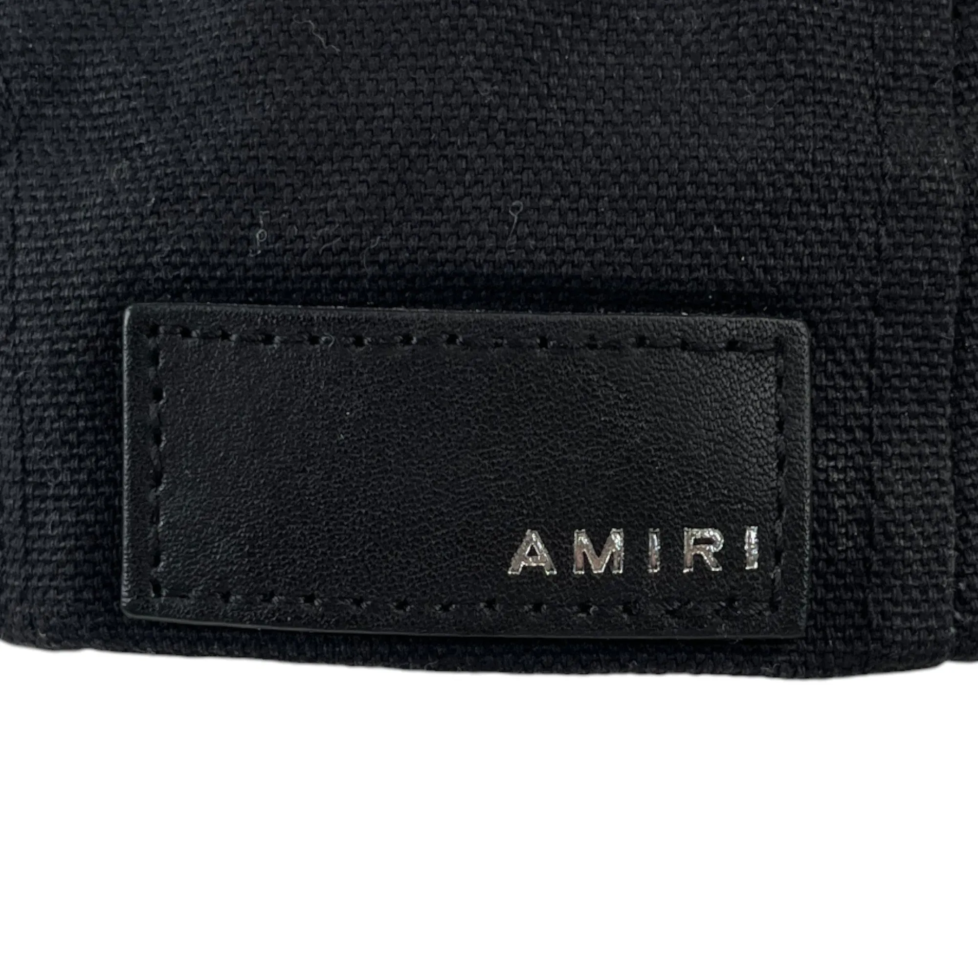 Men's Embroidered Logo Cap Black