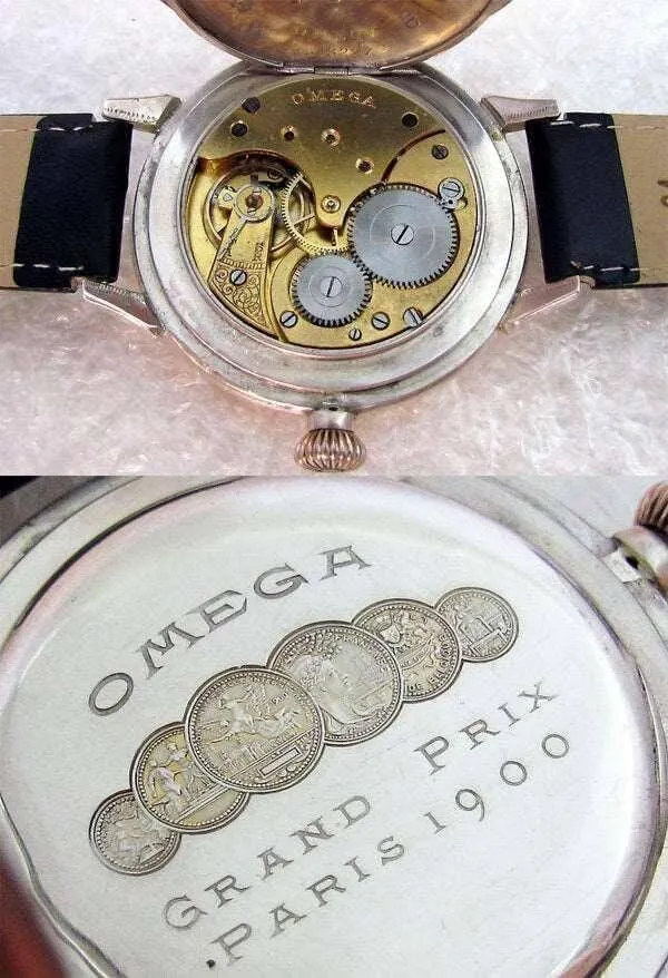 Omega Pocket Watch Custom Wristwatch Masonic Solid Silver