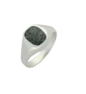 Preseli Bluestone Ring Cushion Silver