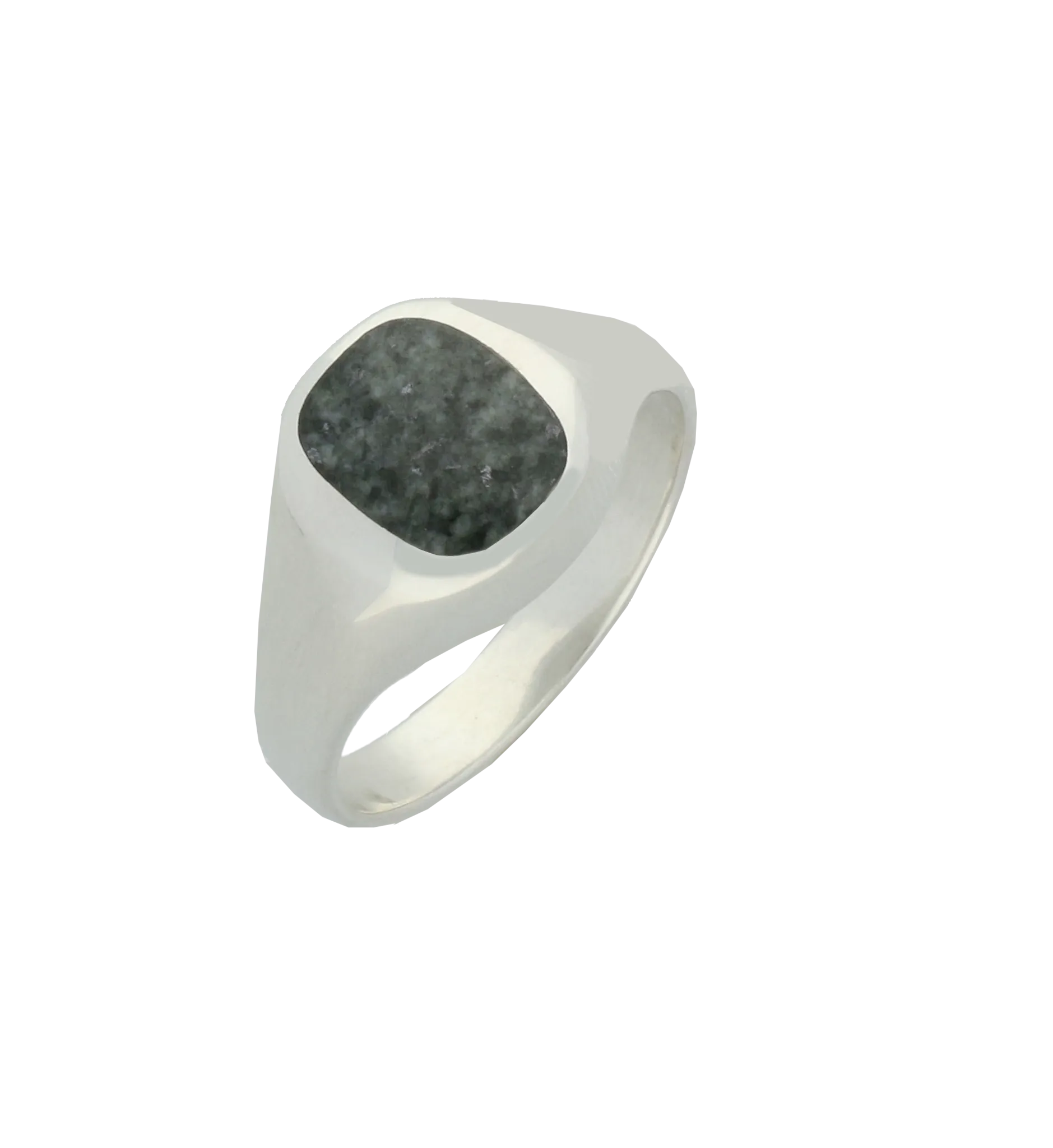 Preseli Bluestone Ring Cushion Silver