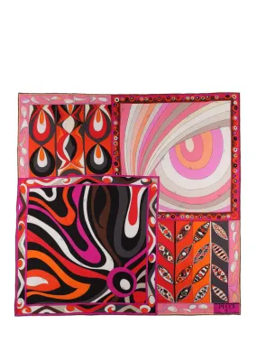 Pucci   Printed silk twill scarf 