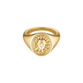 Sun God Signet Ring