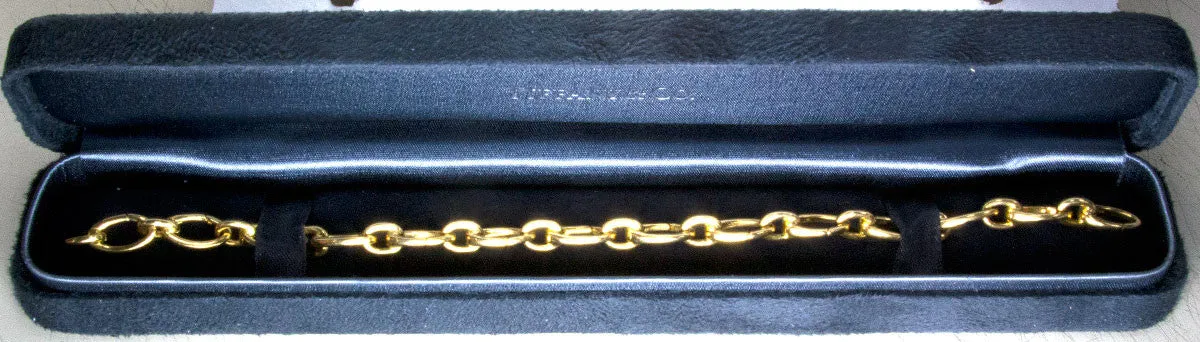 Tiffany & Co. 18K Gold Clasping Link Bracelet