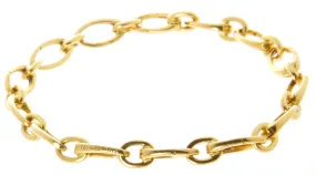 Tiffany & Co. 18K Gold Clasping Link Bracelet