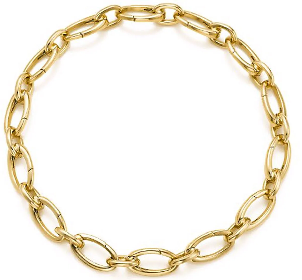 Tiffany & Co. 18K Gold Clasping Link Bracelet