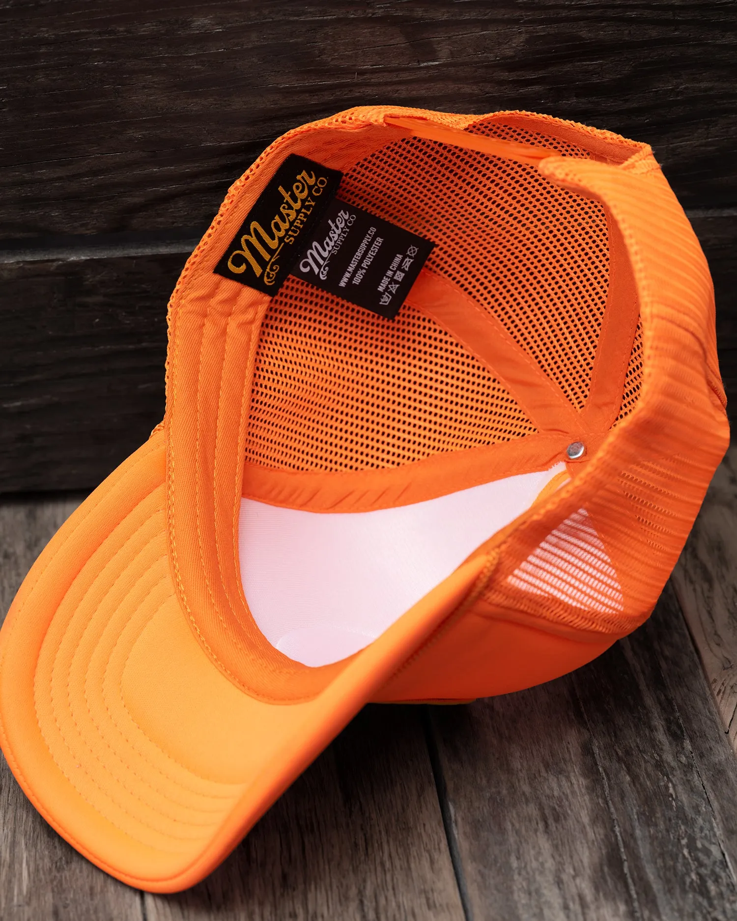 Trucker Cap: Hunter Orange